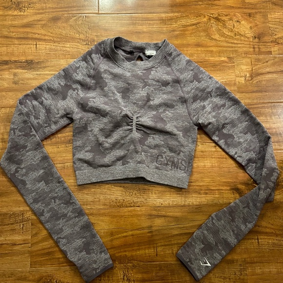 Gymshark camo longsleeve - Picture 1 of 4